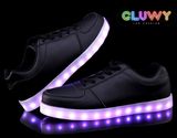 Beleuchtung LED Schuhe - Schwarz