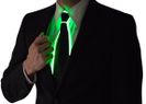 Grüner Neon Krawatte