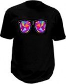 Kaleidoscope Gläser T-shirt