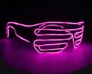 LED Party Rost Brille - Pink