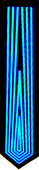 LED Krawatte - Tron