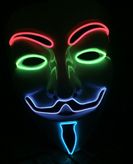 Beleuchtung multicolor Maske