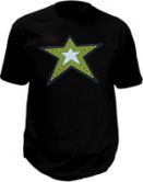 Beleuchtung T-Shirt - Stern