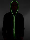 Neon Beleuchtung Jacket - grün