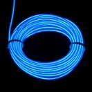 Neon Dicken streifen 5,0 mm - blau