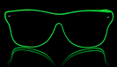 Weise Ferrer Neon Gläser - grün